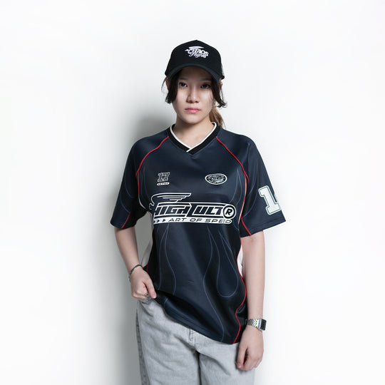HC x Art Of Speed  Flame Jersey Tee - 1115
