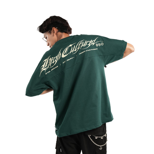 High Cultured Vandal Script Logo Tee - 1174