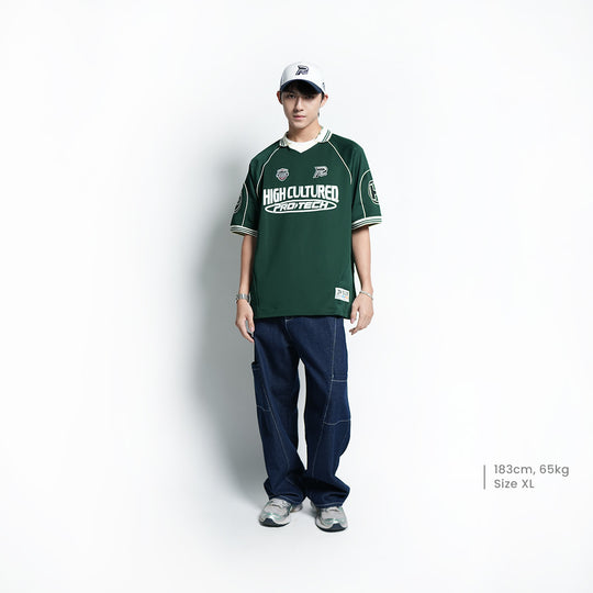 High Cultured x PROTECH Jersey Polo Tee- 156