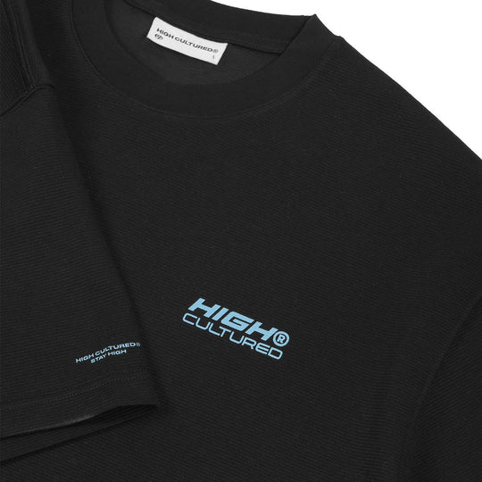 HIGH CULTURED Brand Mark Cyber Logo Waffle Tee - 1202