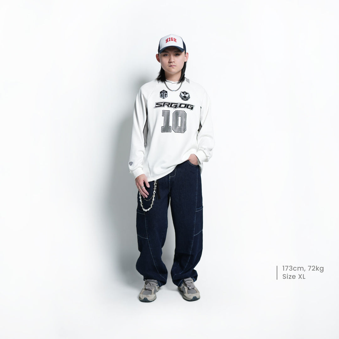 [Pre-Order] SRG.OG MSC 2025 x HIGH CULTURED x Playaz X Protech Jersey Sweater - 252 (Limited 2pcs Per orders)