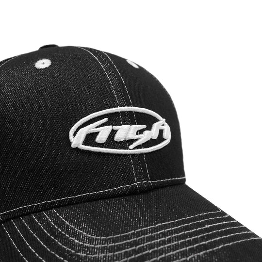 HIGH CULTURED Legacy Script Denim Baseball Cap - 213
