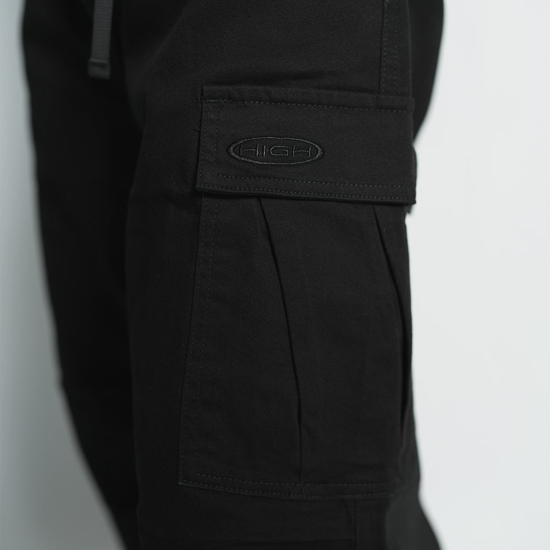 Elastic Baggy Cargo Long Pants - 151