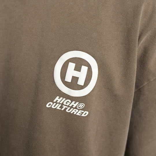 High Cultured Hyperion Logo Washed Boxy Tee - 1135