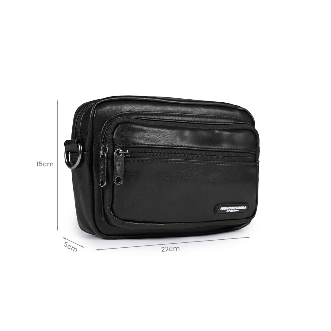 Top Grain Leather Crossbody Shoulder Bag - 83