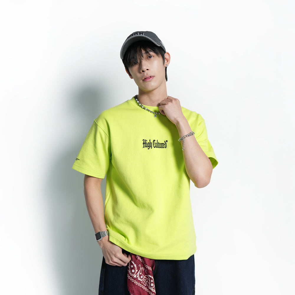 High Cultured Y2K Old English Tee - 1150