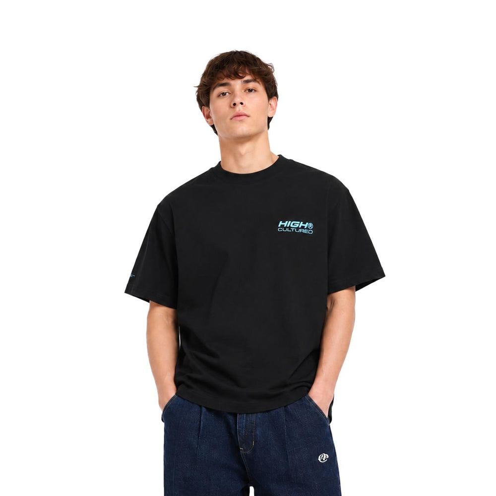 HIGH CULTURED Brand Mark Cyber Logo Waffle Tee - 1202
