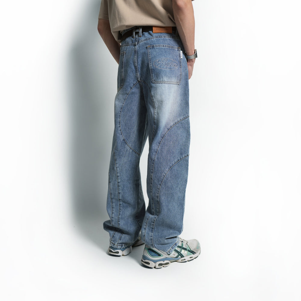 High Cultured Flexwave Loose Long Jeans - 94