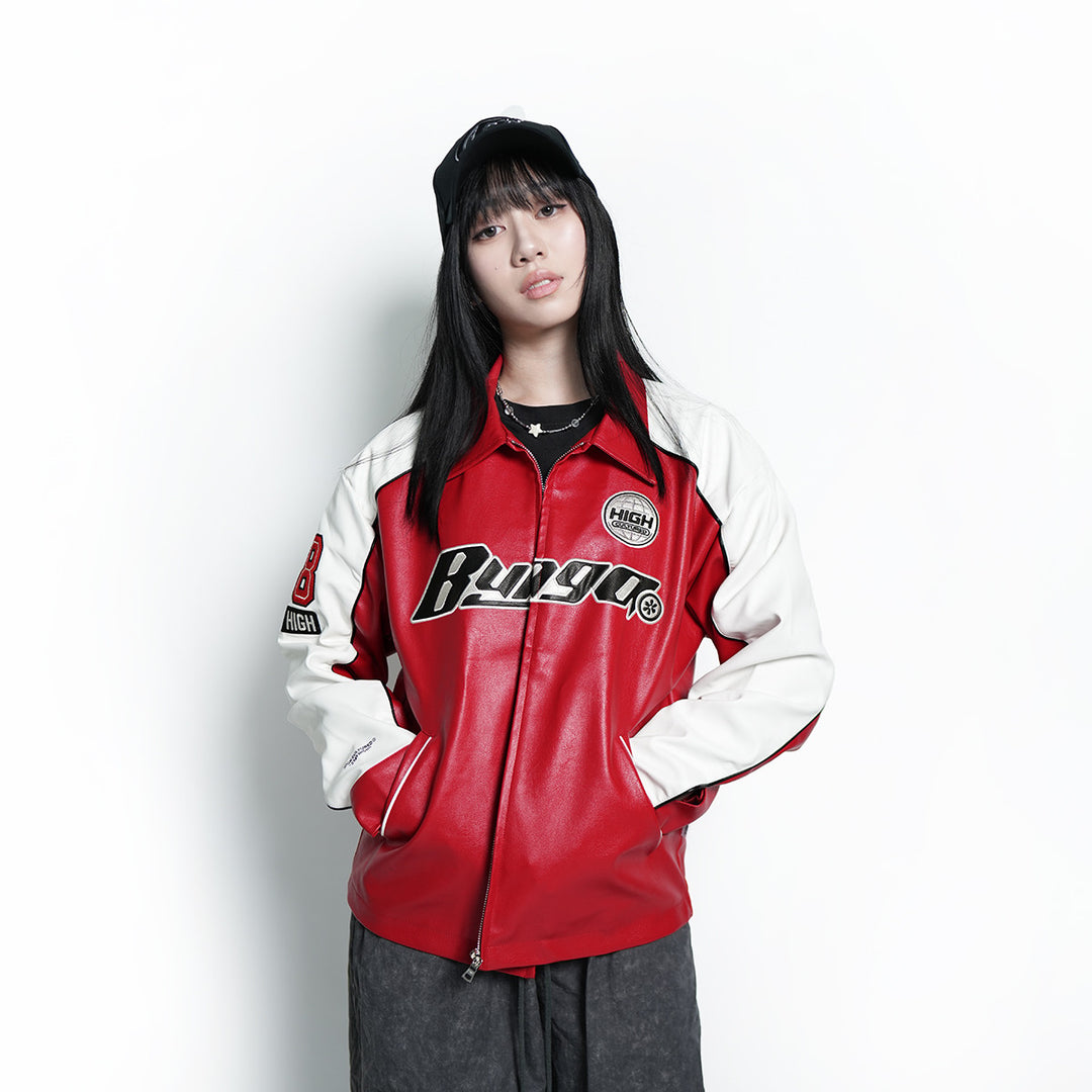 HC x BUNGA Superstar Leather Jacket - 143