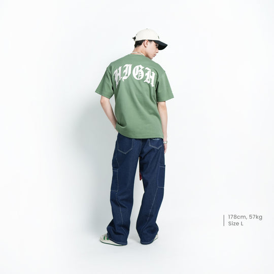 High Cultured Classic Arch Old English Tee - 1136