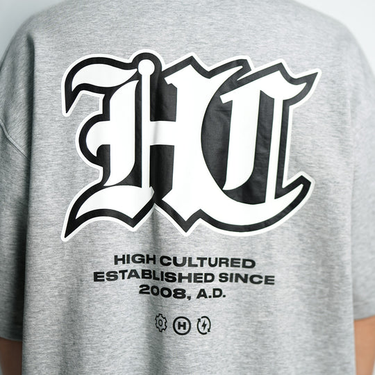 High Cultured Old English Logo Tee- 1146