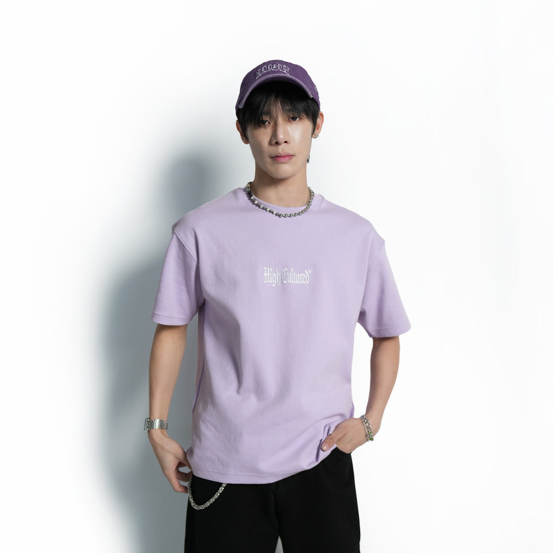 High Cultured Y2K Old English Tee - 1150