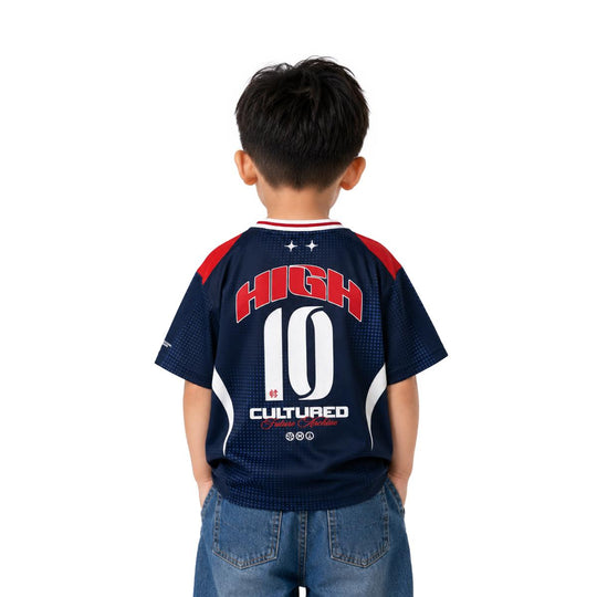HIGH CULTURED France World Cup Kids Jersey Tee - 0023