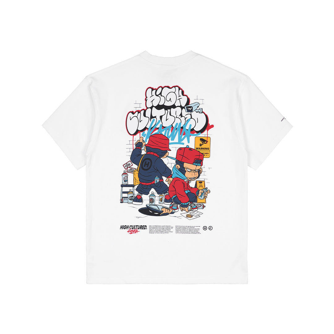 HIGH CULTURED X KATUN Street Graffiti Tee - 1159