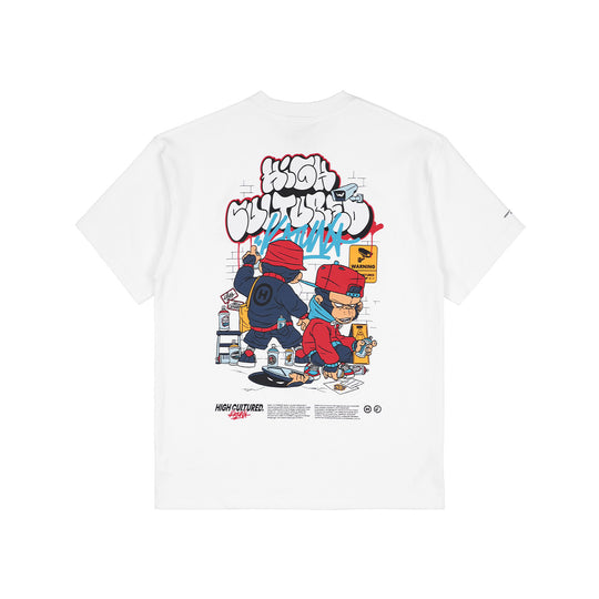HIGH CULTURED X KATUN Street Graffiti Tee - 1159