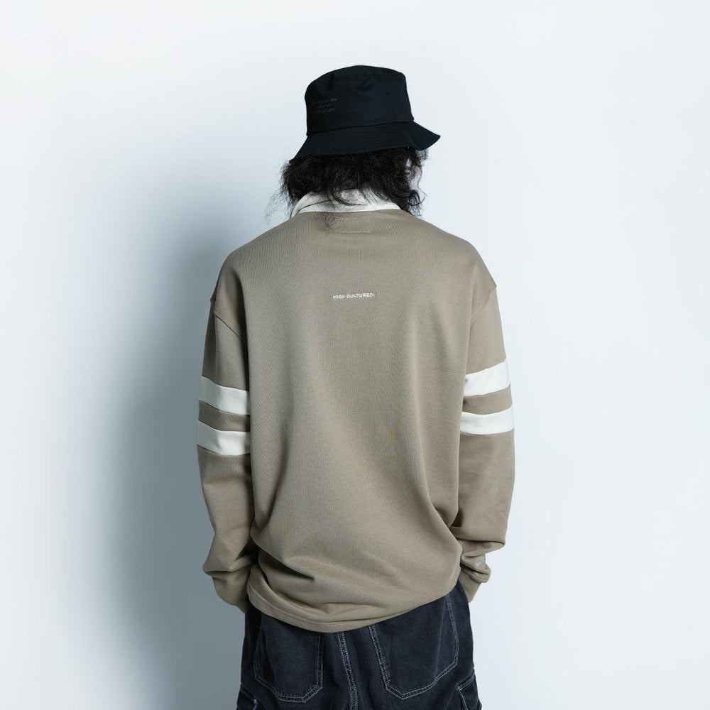 Good Things Take Time Hiro Long Sleeve Polo Tee - 139