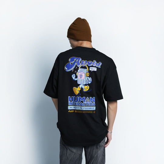 ANOTHER ⓐ  AVOID Human Loose Tee - 9048