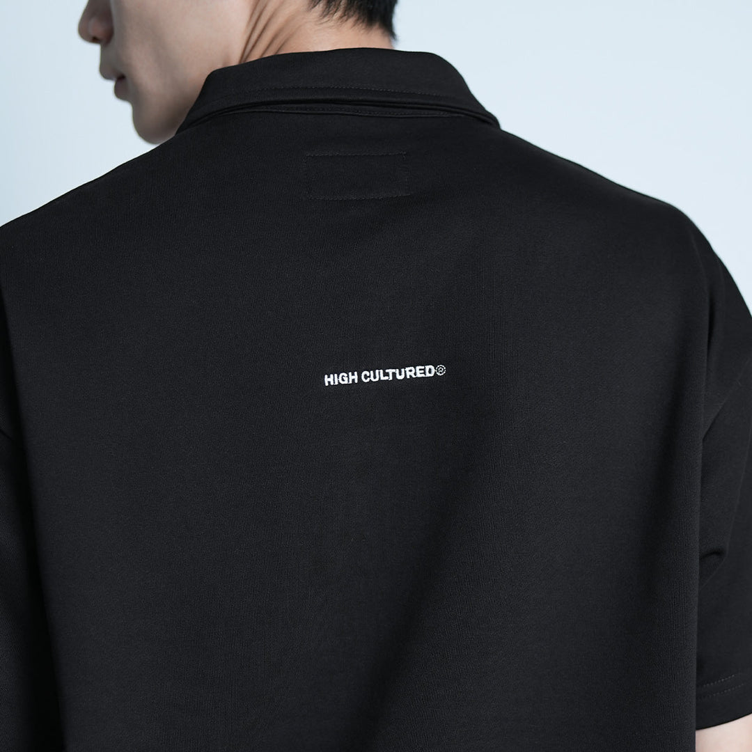 Groovy Logo Loose Polo Tee - 138