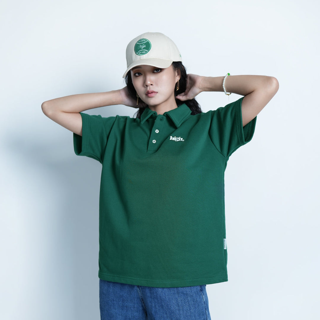 Groovy Logo Loose Polo Tee - 138