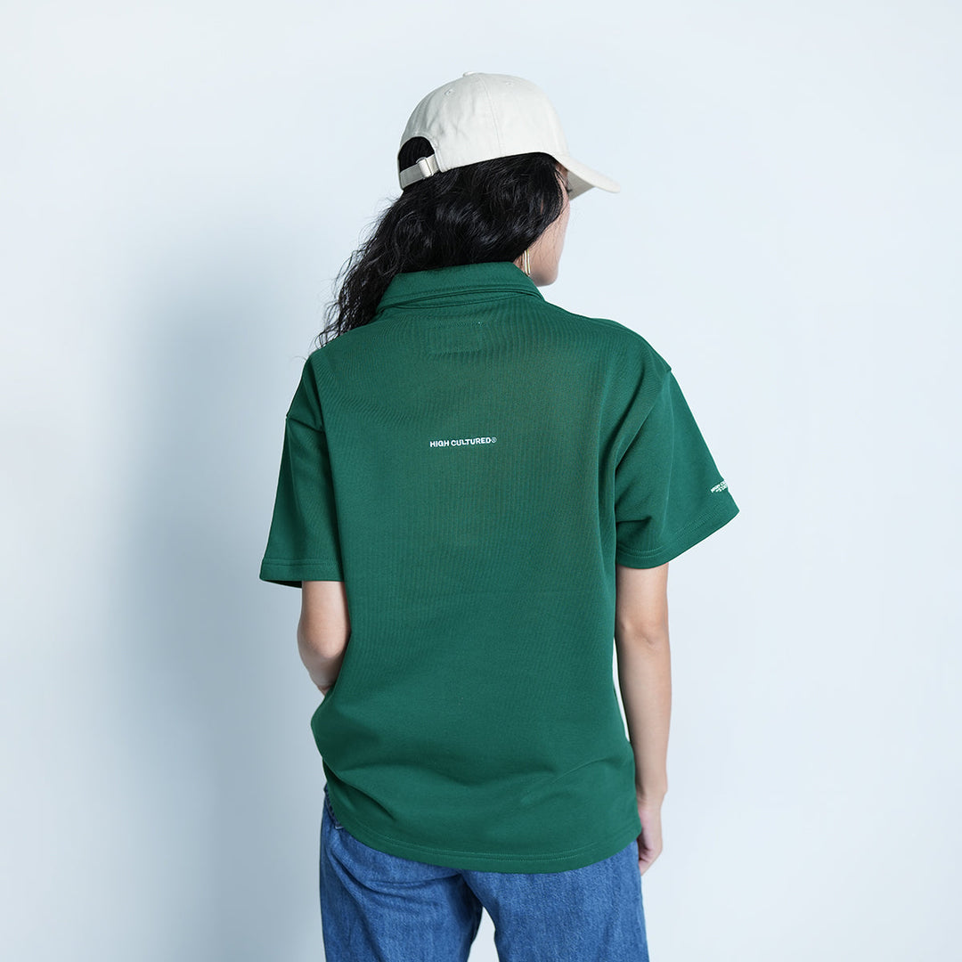Groovy Logo Loose Polo Tee - 138