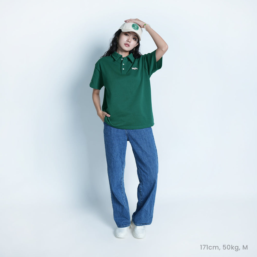 Groovy Logo Loose Polo Tee - 138