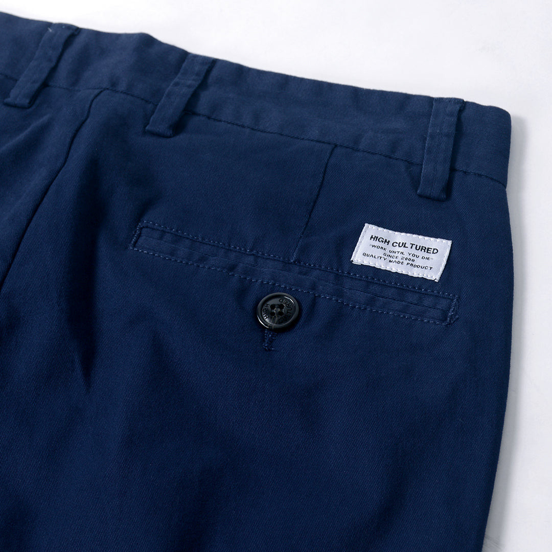 Light Stretch Chino Long Pant - 129 - High Cultured