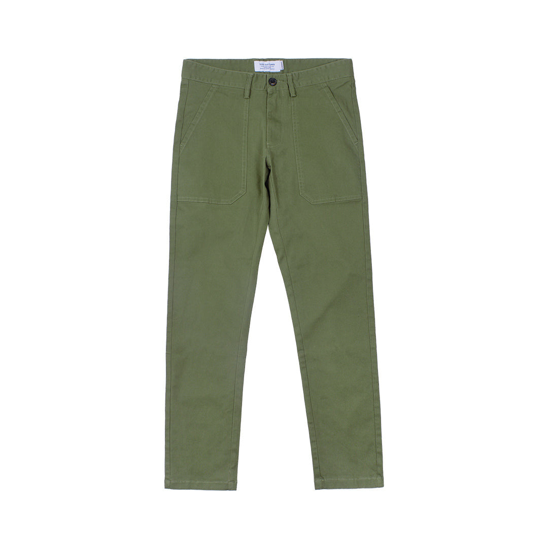Patch Pocket Long Chino Pant - 132 - High Cultured
