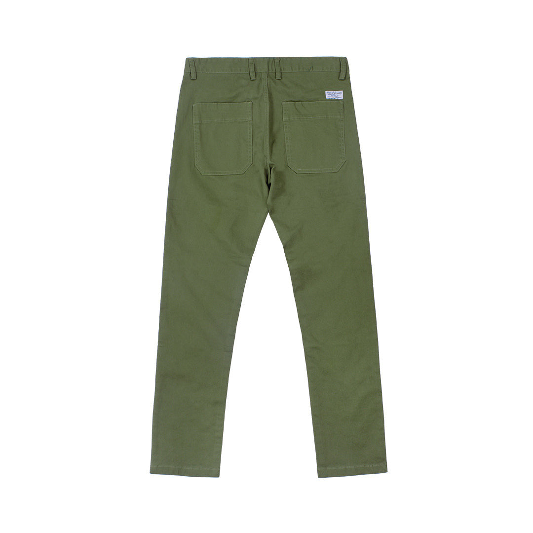 Patch Pocket Long Chino Pant - 132 - High Cultured