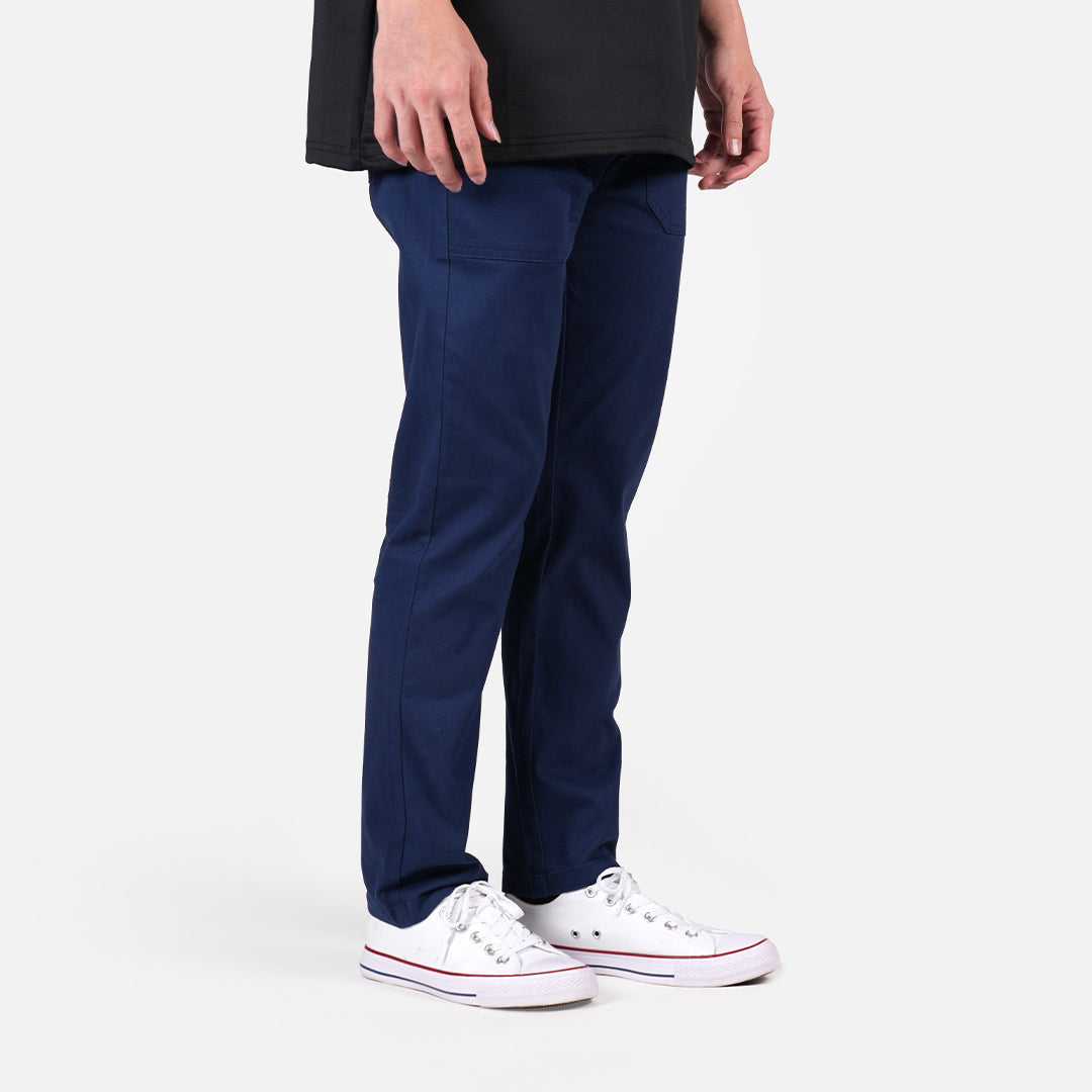 Patch Pocket Long Chino Pant - 132 High Cultured