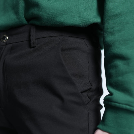 Black Slack Long Pants - 73
