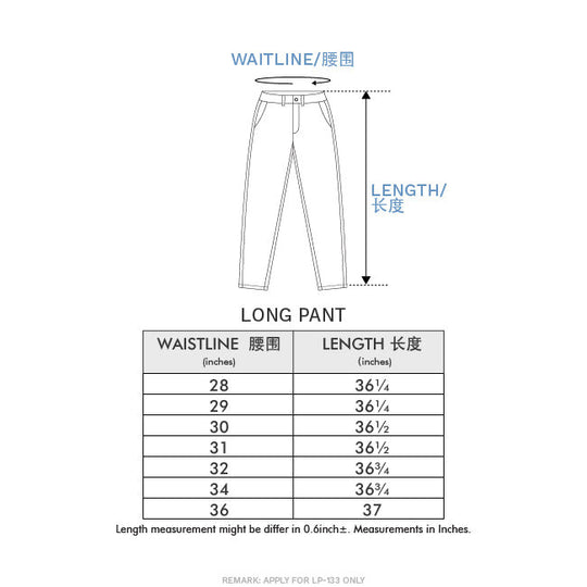 Patch Pocket Long Chino Pant - 132 - High Cultured