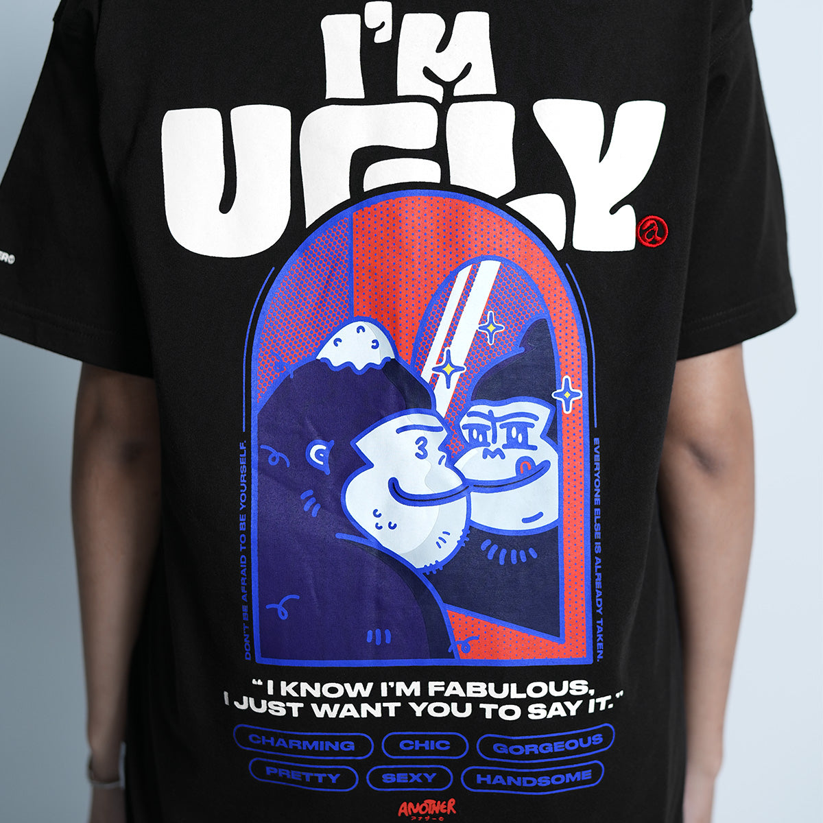 ANOTHER Ⓐ I'm Ugly Loose Tee - 9039