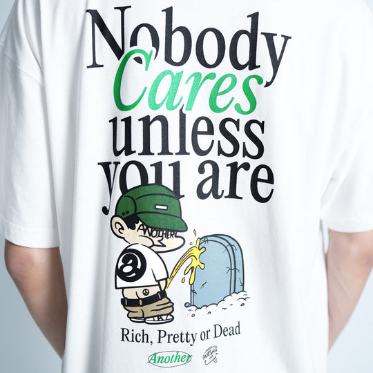 ANOTHER ⓐ Nobody Cares Loose Tee - 9044