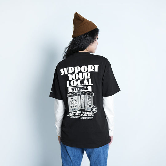 ANOTHER ⓐ Support Your Local Store Loose Tee - 9045