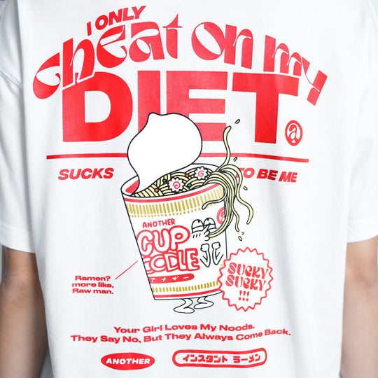 ANOTHER ⓐ Cheat on My Diet Loose Tee - 9047
