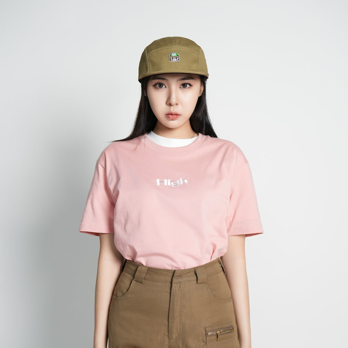 HIGH Logo Embroidered Tee - 927