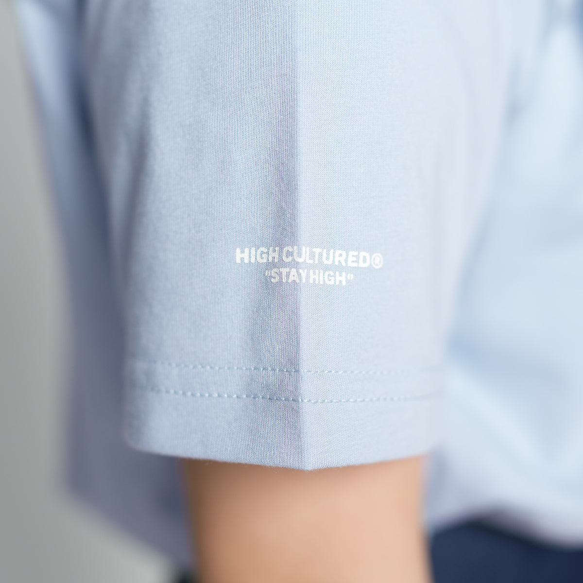 Embroidered Chest Logo Tee - 928