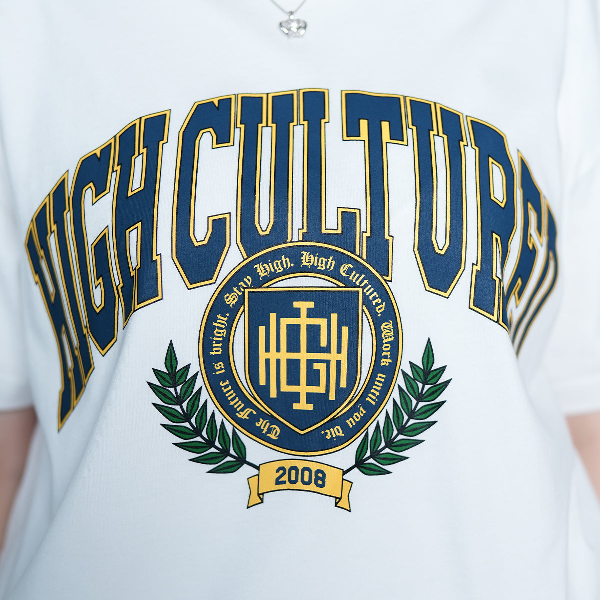Retro High Cultured Loose Tee - 951