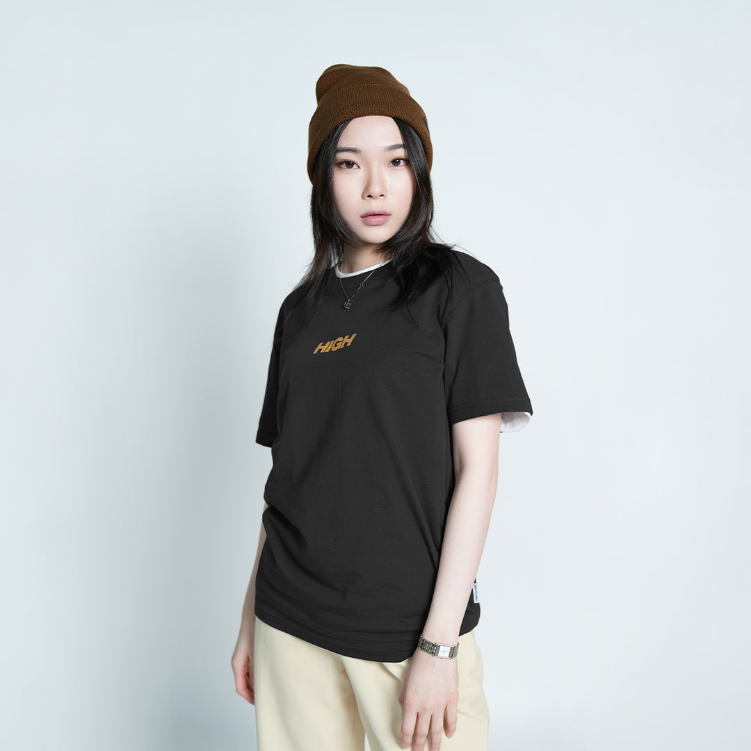 Golden Printed HIGH Logo Tee - 953