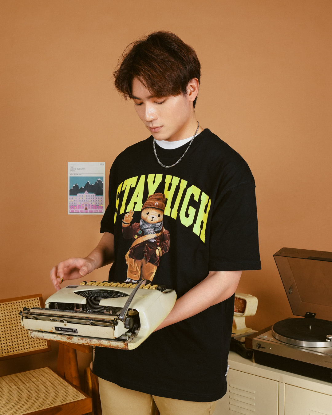 Hiro The Bear "Peace" Loose Tee - 958