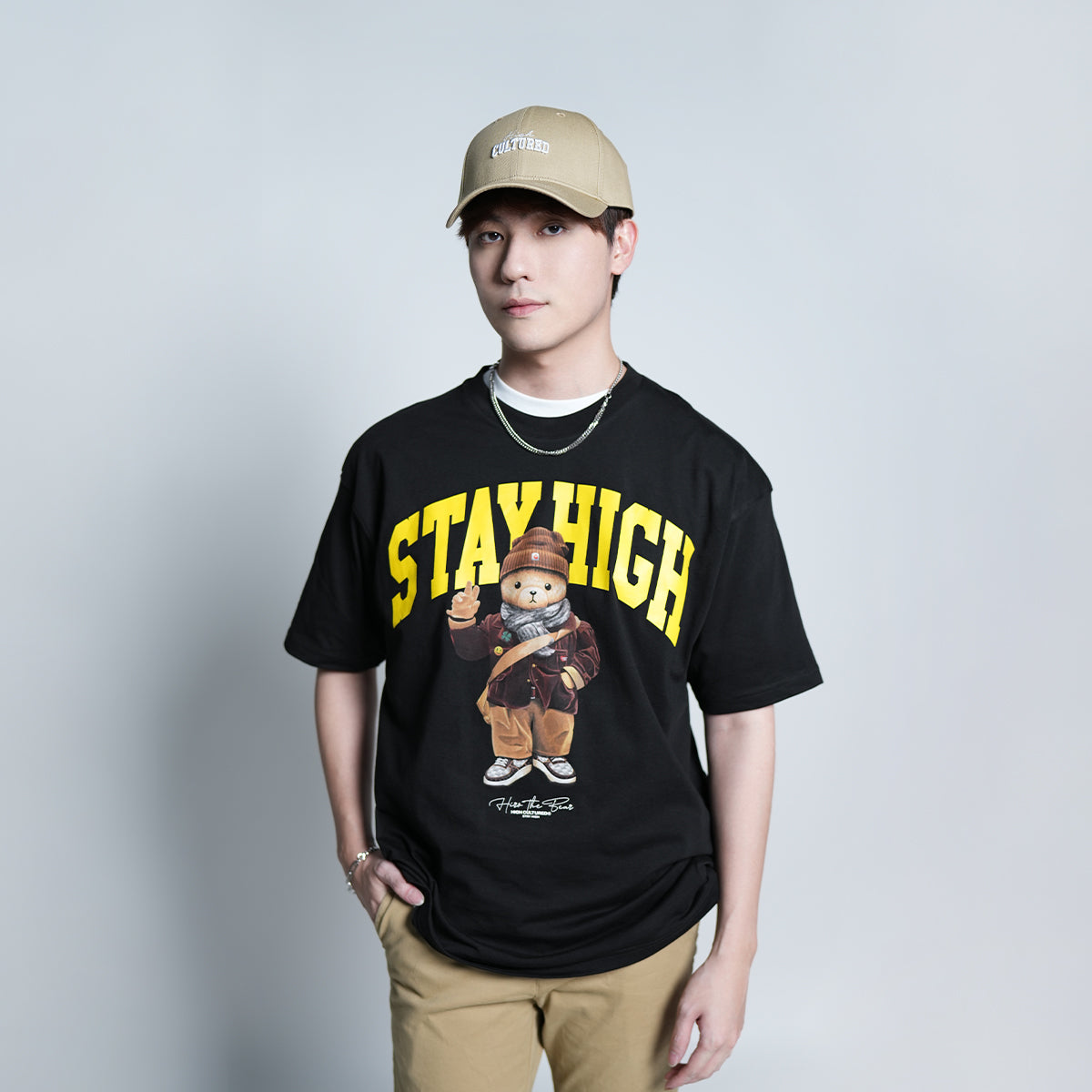 Hiro The Bear "Peace" Loose Tee - 958