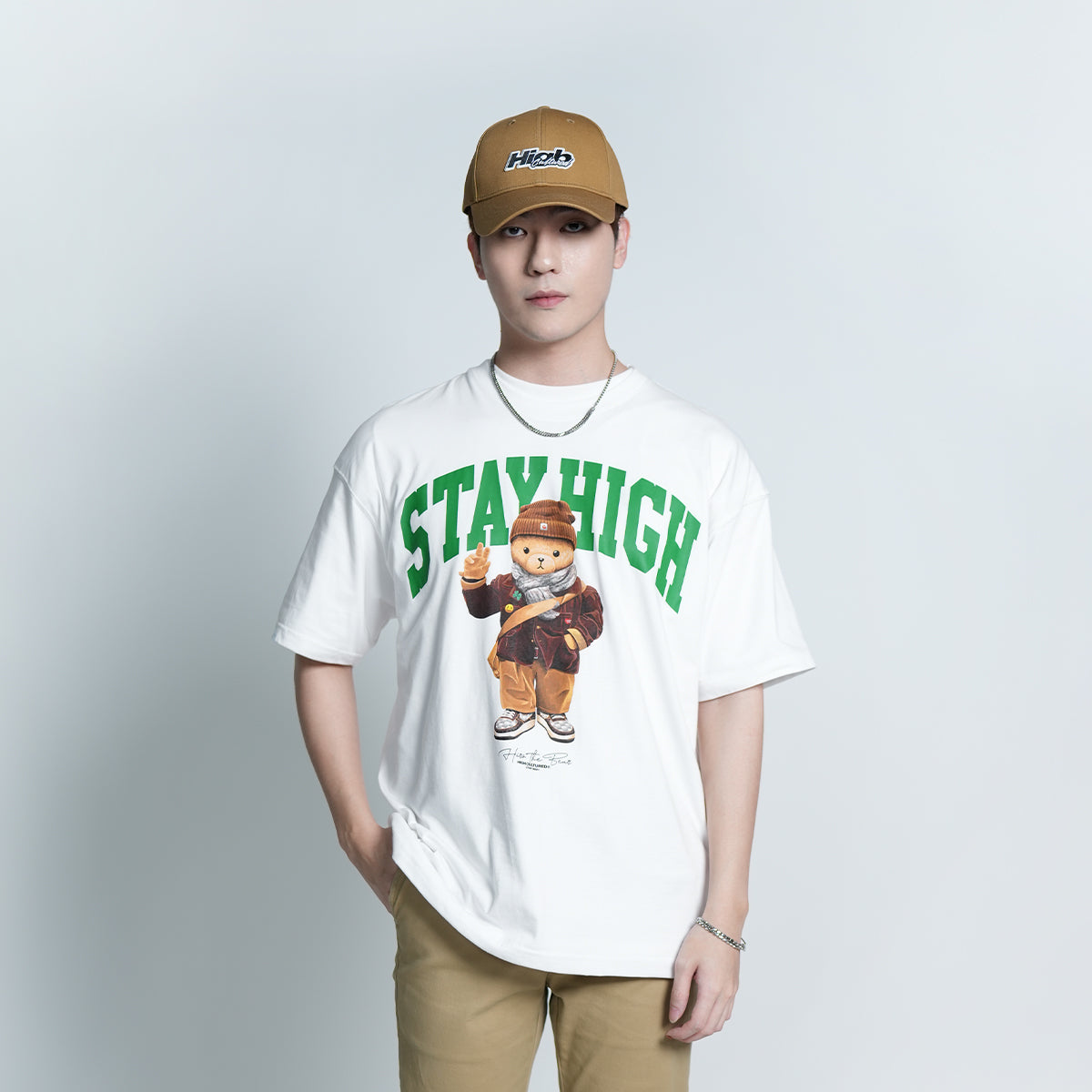 Hiro The Bear "Peace" Loose Tee - 958