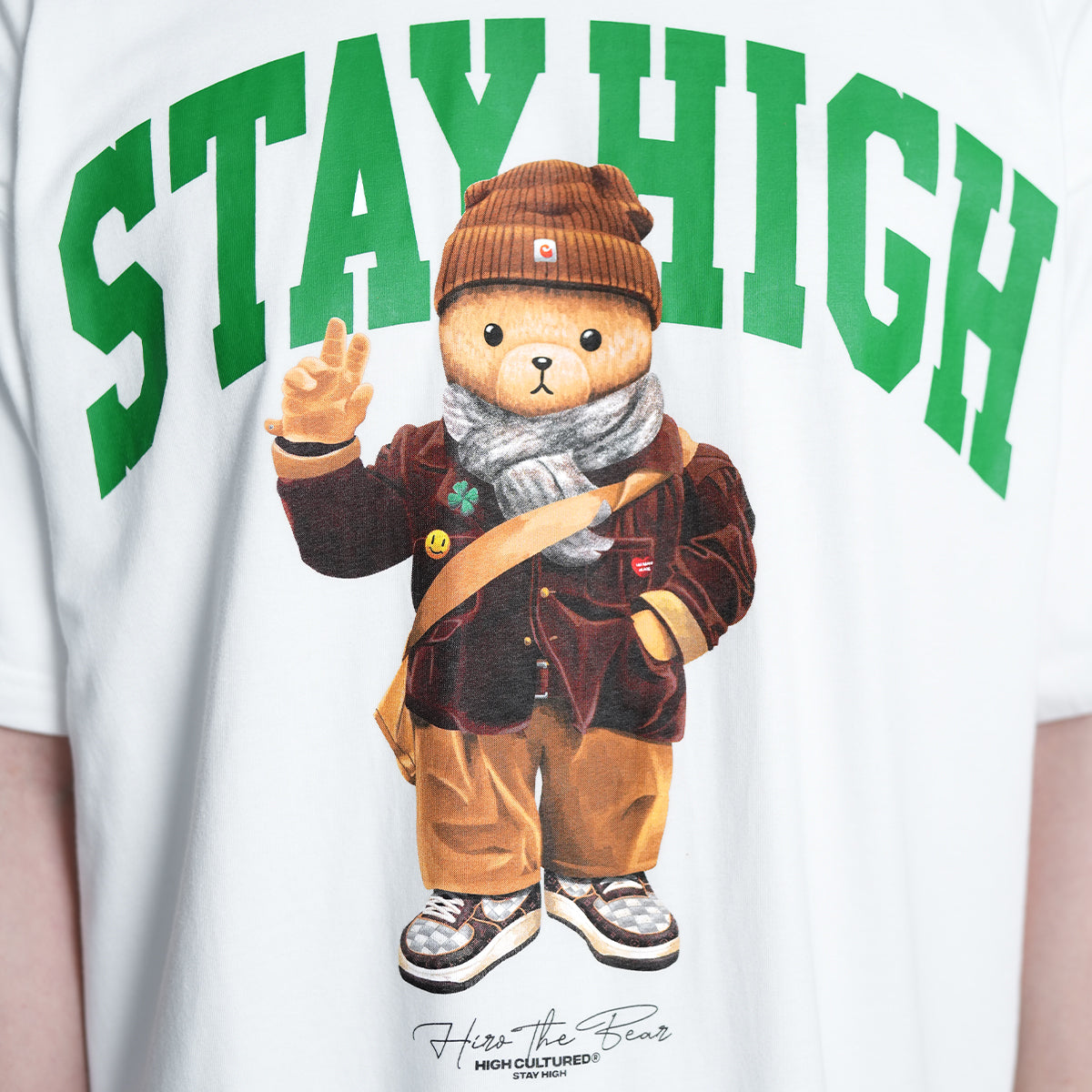 Hiro The Bear "Peace" Loose Tee - 958