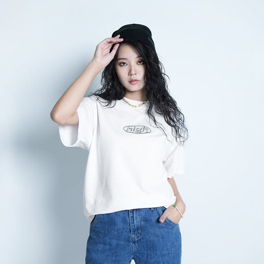 High Superb Logo Basic Loose Tee - 968