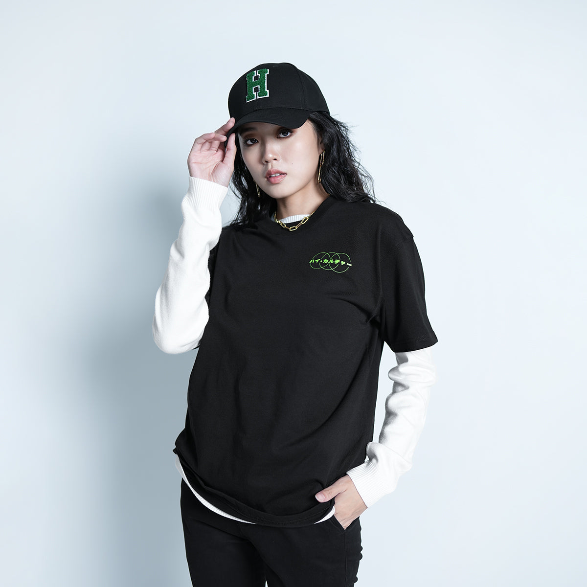 CC-Intersection Logo Loose Tee - 971