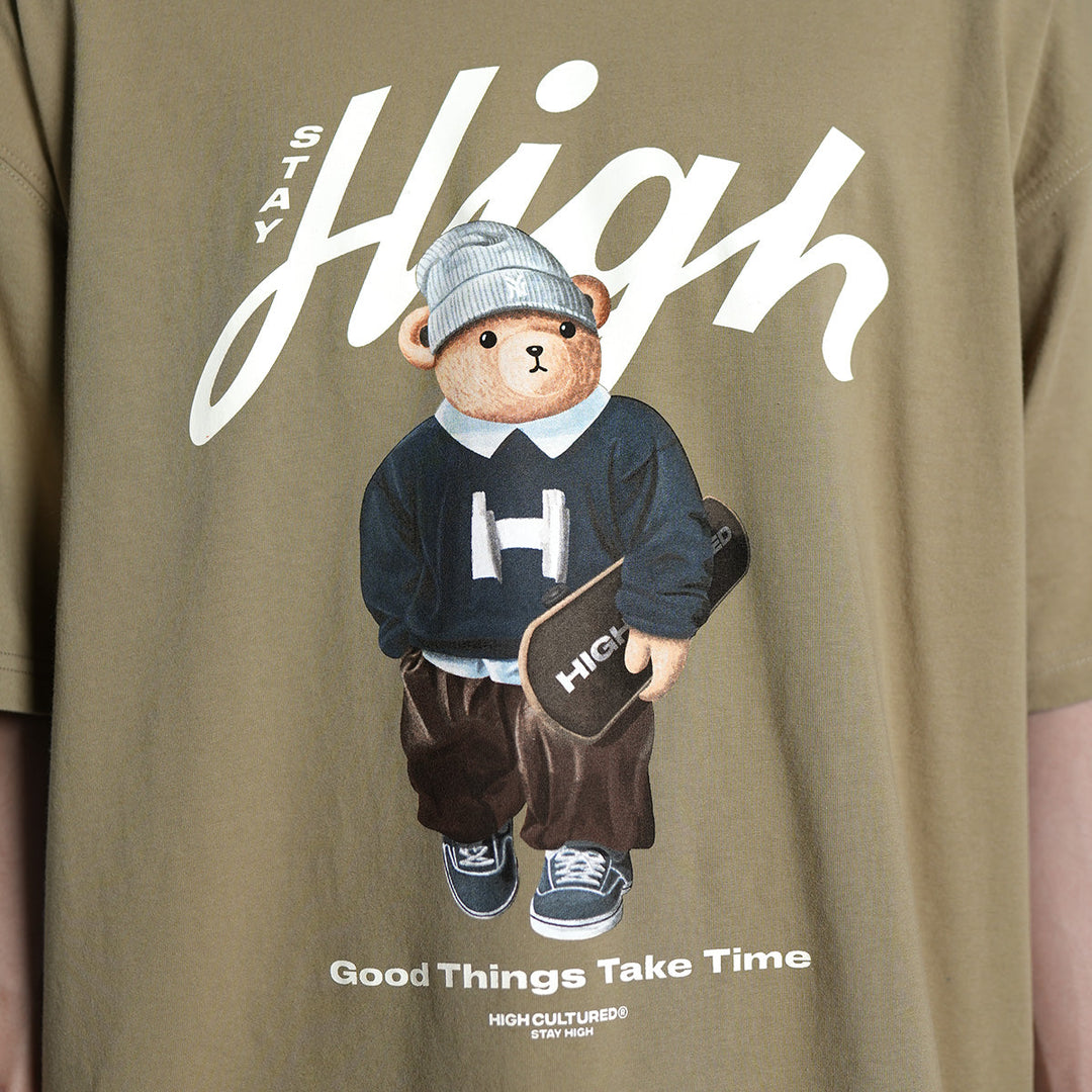 Good Things Take Time Skater Hiro Loose Tee - 988