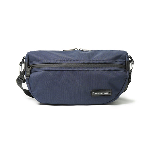 Canvas Metal Tag Half-moon Essential Bag - 59 - High Cultured