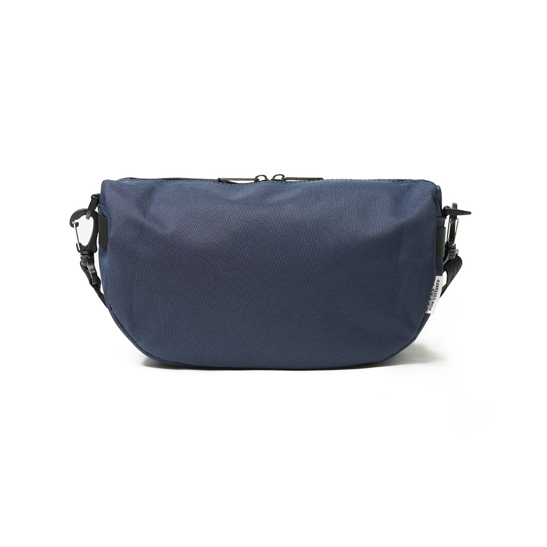 Canvas Metal Tag Half-moon Essential Bag - 59 - High Cultured