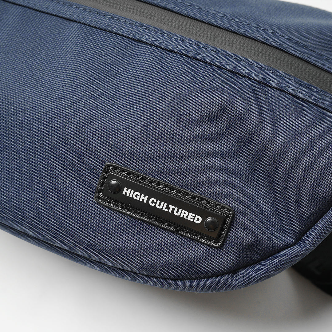 Canvas Metal Tag Half-moon Essential Bag - 59 - High Cultured