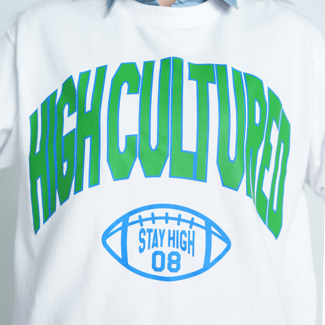 High Cultured Retro Football Sweater - 229